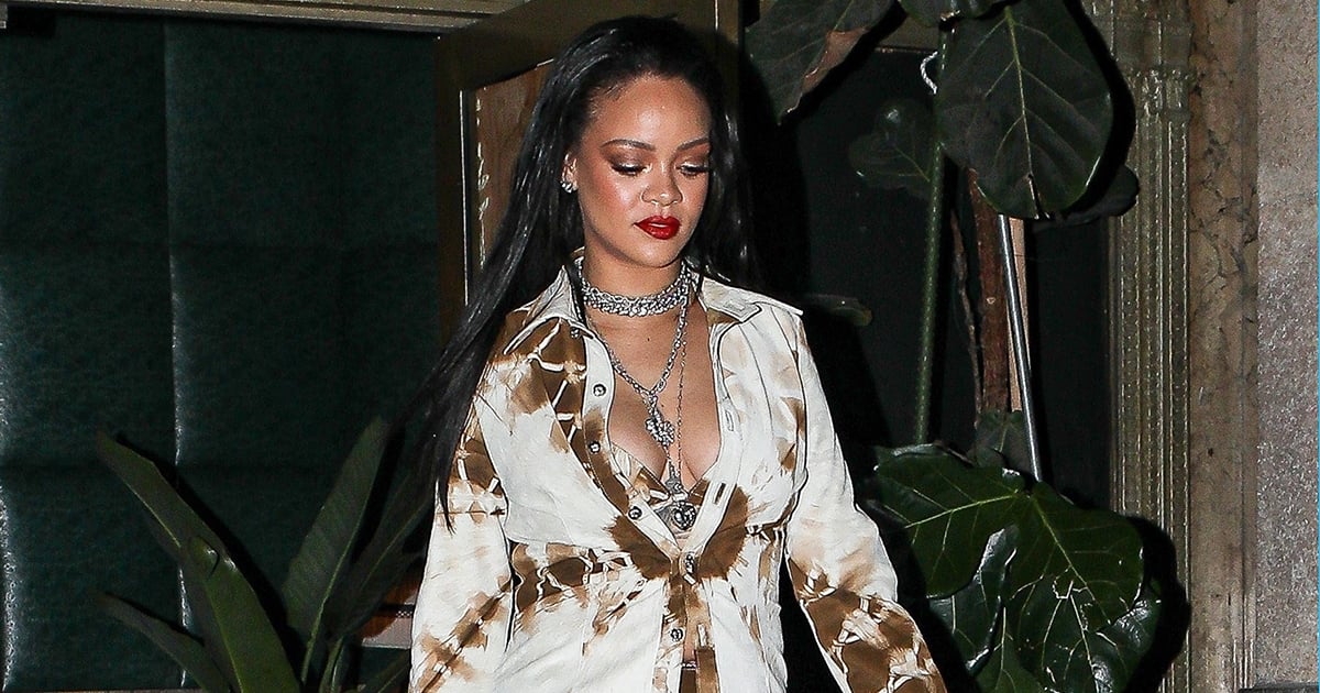 Rihanna’s Badass Suit Reminds Us Tie-Dye Is Here to Stay, and It’s Not Just Limited to Sweats