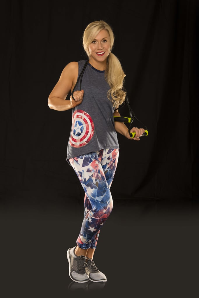 Juniors' Marvel Captain America Muscle 
