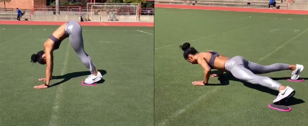 Trainer's Ab and Arm Exercise