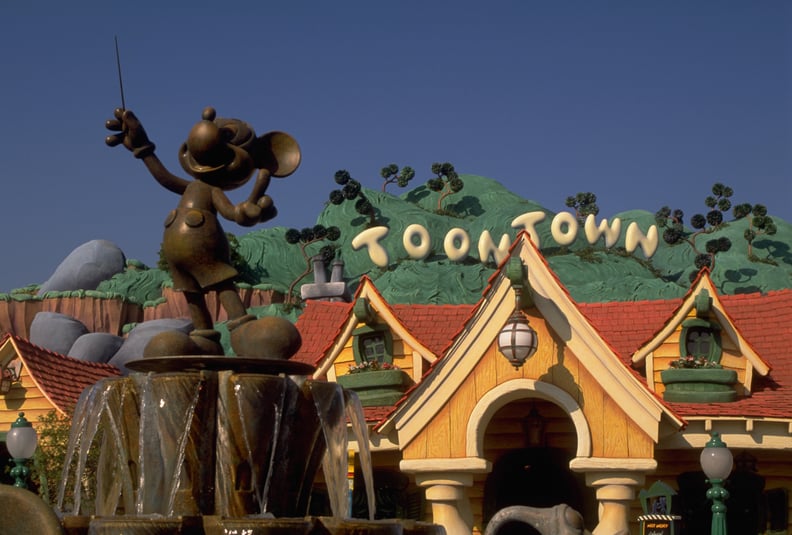 Toontown”在迪斯尼乐园(图片由©罗伯特·福尔摩斯/ CORBIS / CORBIS通过盖蒂图片社)