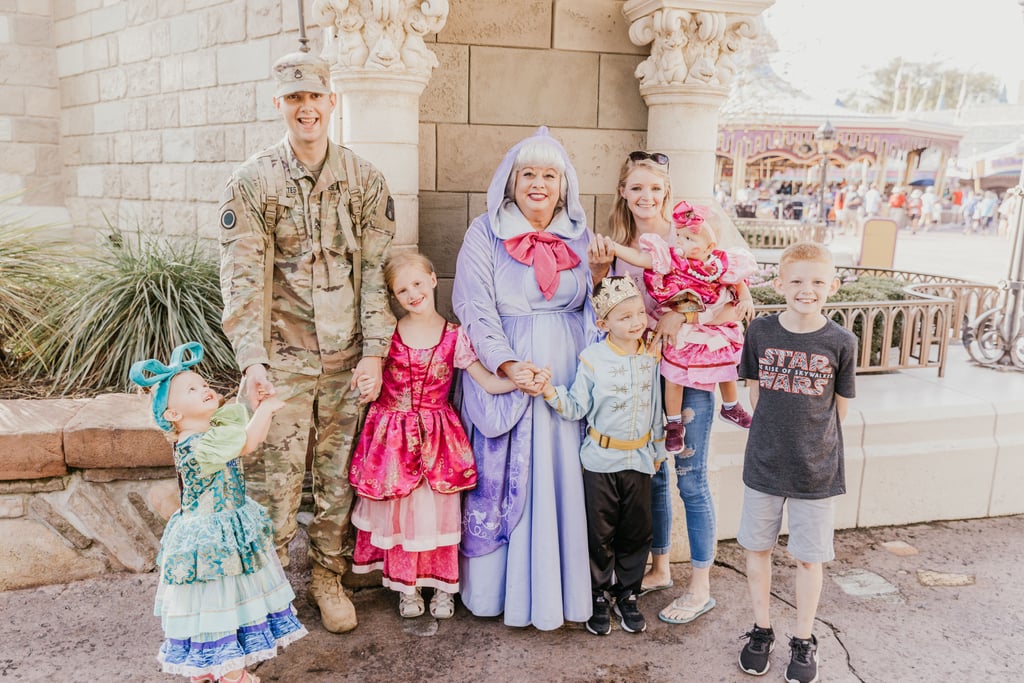 Photos of Military Dad Surprising His Family at Disney World