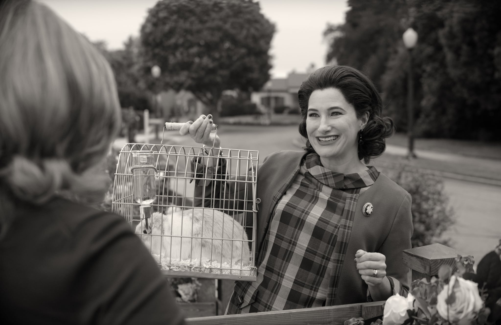 Agnes getting Wanda the Rabbit