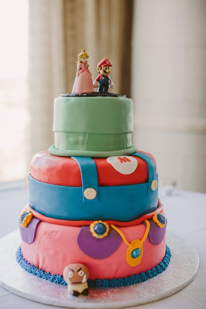 pix Mario And Peach Wedding Cake princess peach and super mario 10