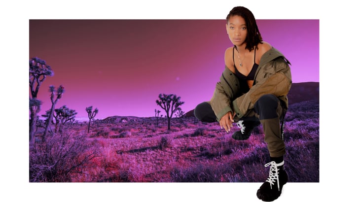 See Willow Smith's Onitsuka Tiger Campaign Fall 2020