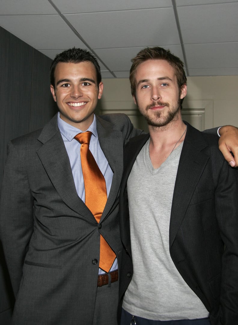 He even looks good next to Ryan Gosling.