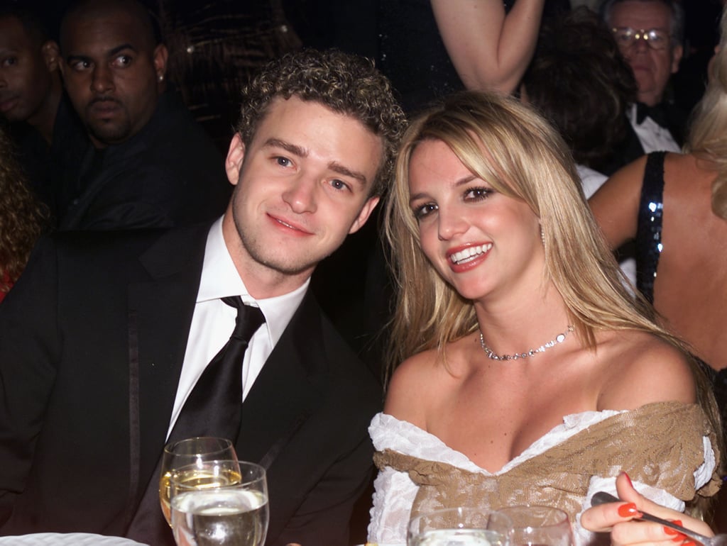 Justin Timberlake and Britney Spears were seated together in 2002.