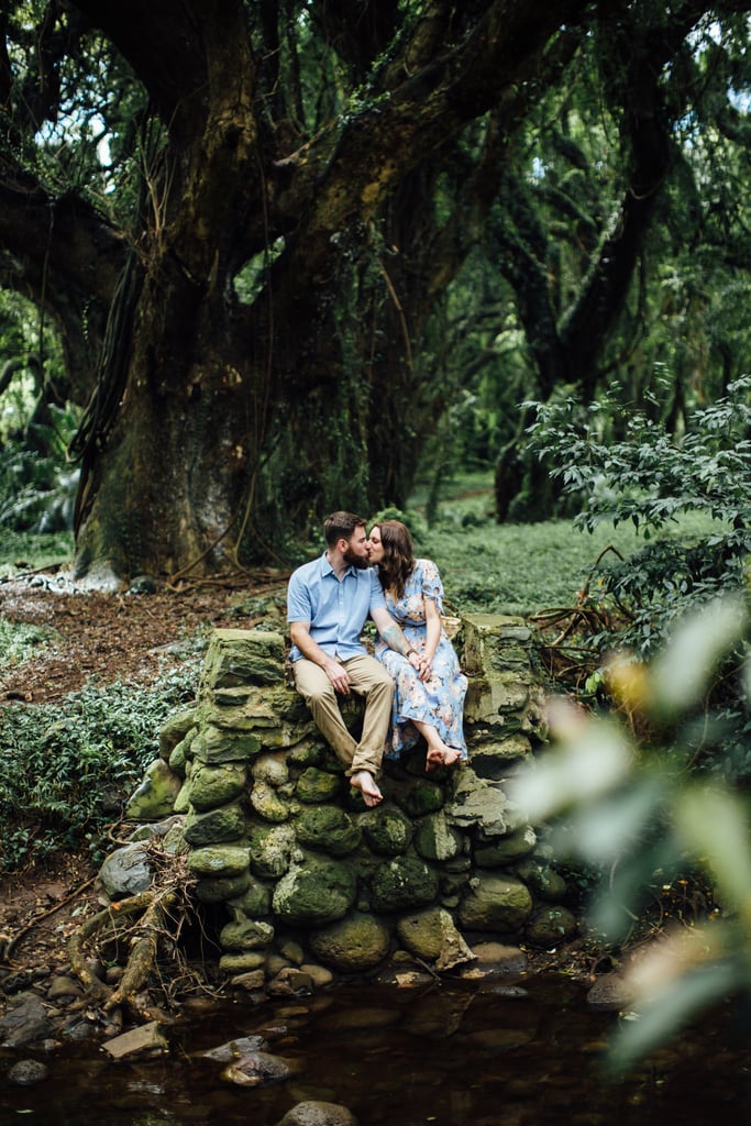 Hawaiian Jungle Engagement Shoot