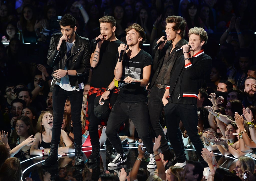 One Direction at the MTV Video Music Awards in 2013