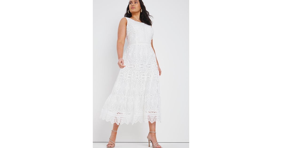 Simplybe Joanna Hope Linear Lace Prom Dress, 17 Gorgeous Yet Casual  Wedding Dresses For Your Intimate Summer Ceremony