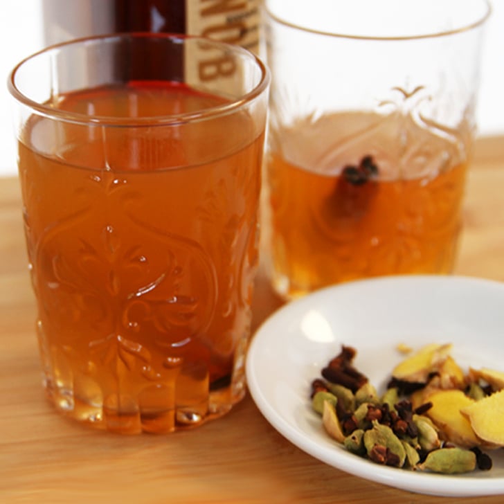 Chai-Spiced Apple Cider With Bourbon