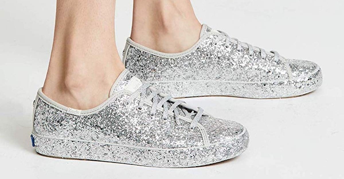 Women's keds x kate spade new york kickstart glitter hot sale