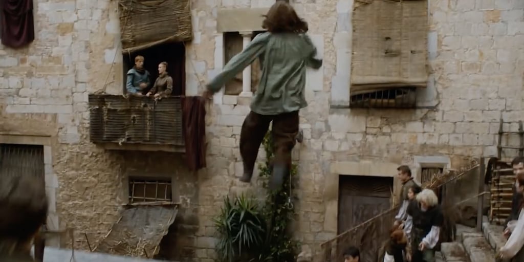 Arya Does Some Death-Defying Stunts