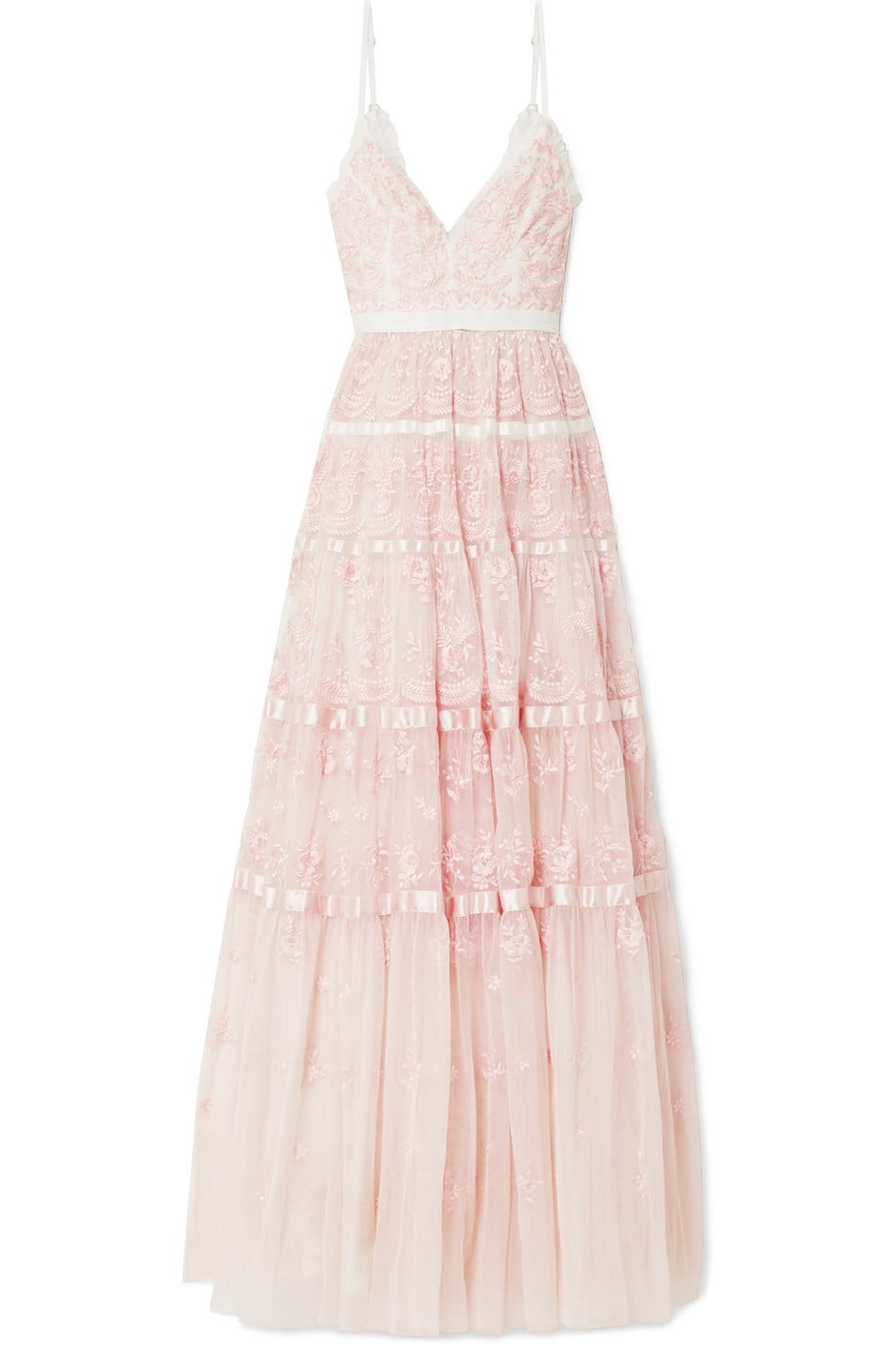 Needle and thread online embroidered tulle dress