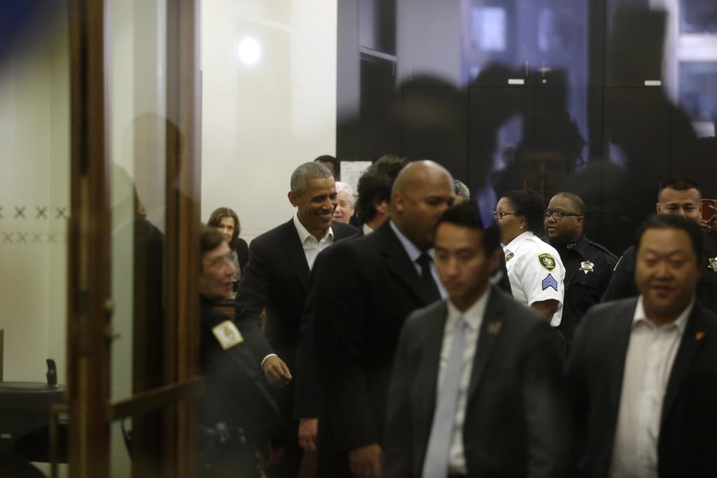 Barack Obama Going to Jury Duty November 2017