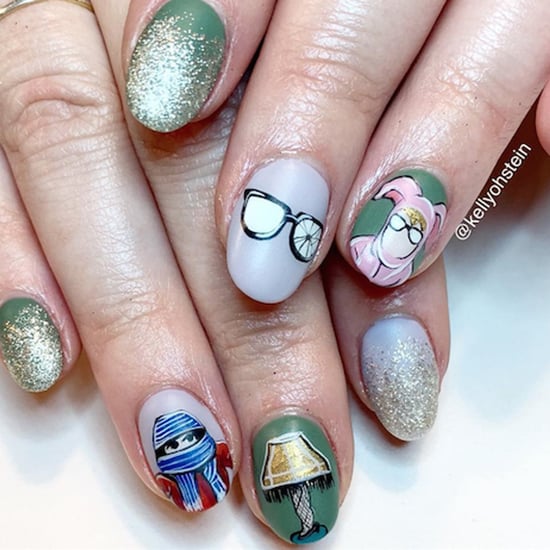 A Christmas Story Nail Art