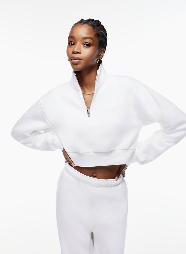 Tna Cozy Fleece Perfect Zip Sweatshirt