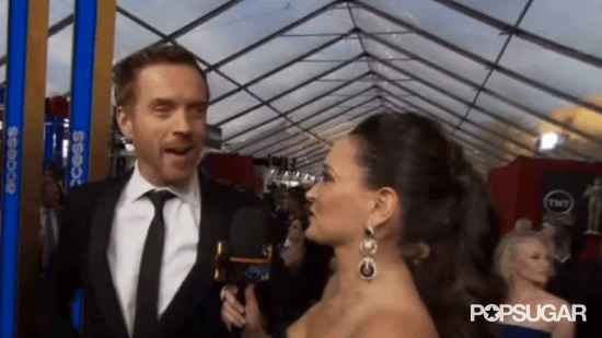 When She Reacted Like This to Damian Lewis