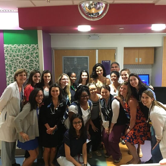 Gal Gadot Visits Children's Hospital July 2018
