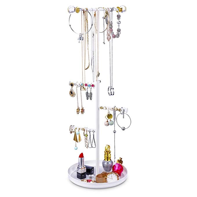 Jewelry Tree Stand Organizer Best Jewelry Organizers POPSUGAR