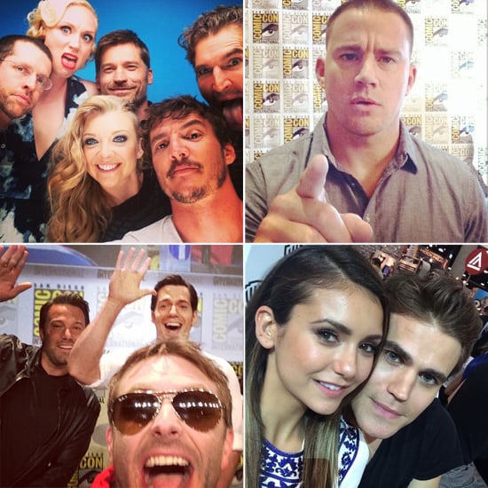 Celebrity Instagram Pictures at Comic-Con 2014