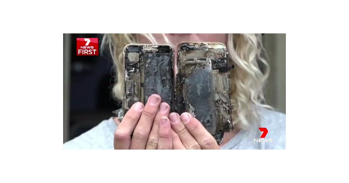 iPhone 7 Catches Fire POPSUGAR Tech
