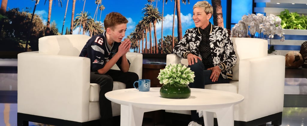 Selfie Kid Talking to Justin Timberlake on The Ellen Show