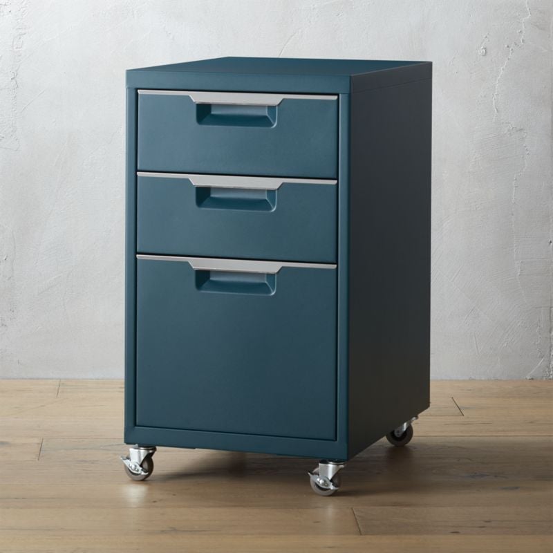 CB2 TPS Teal Filing Stylish Home Decor POPSUGAR Home Photo 5