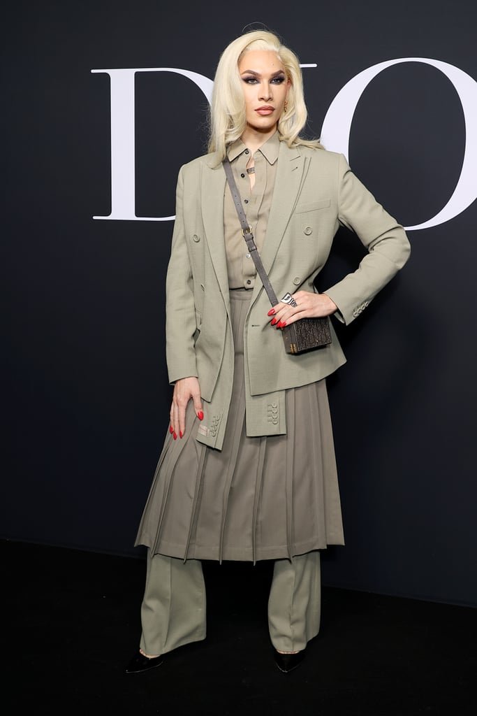 Miss Fame at the Dior Homme Menswear Fall 2023 Show