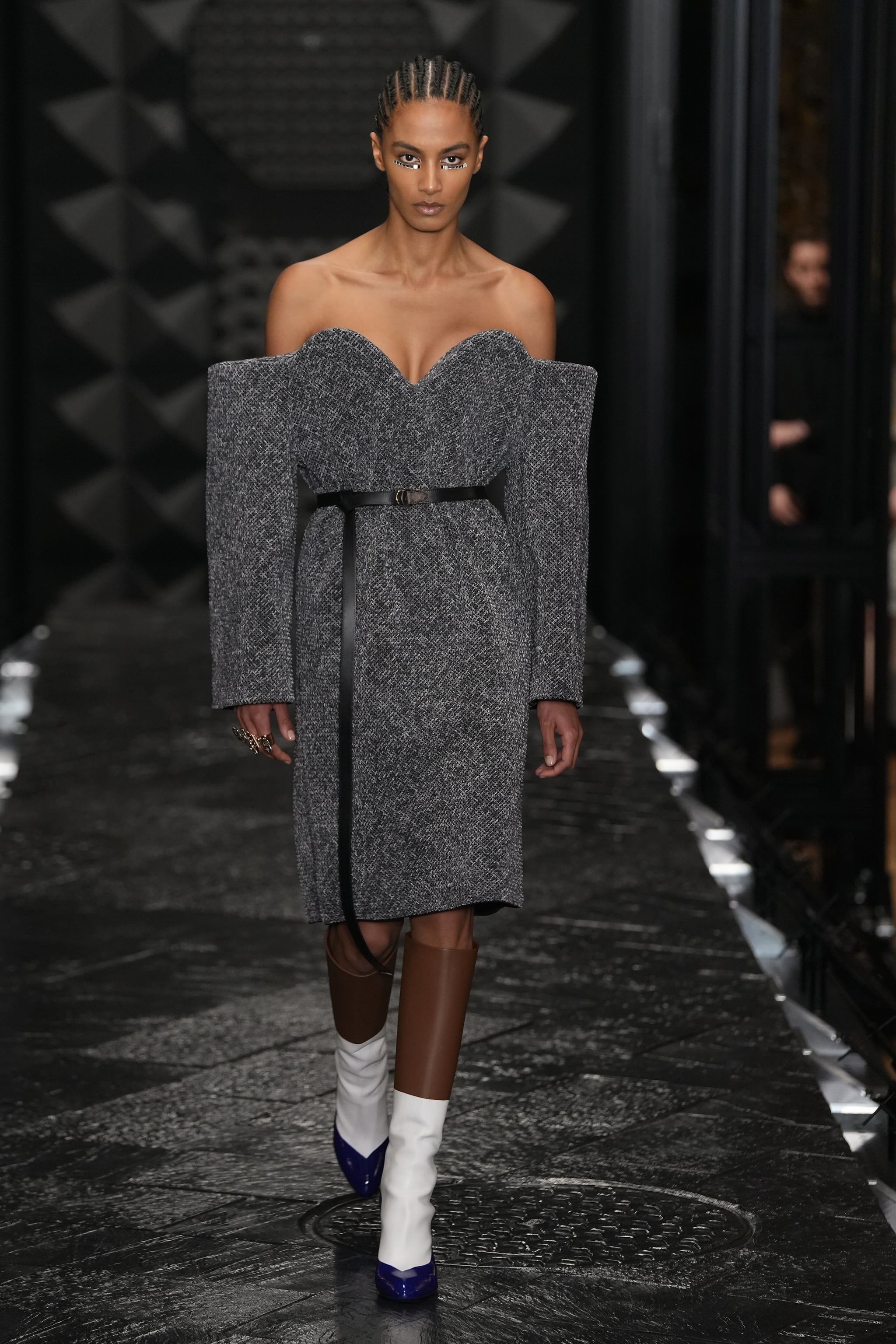 Gunna attending the Louis Vuitton Menswear Fall/Winter 2019-2020