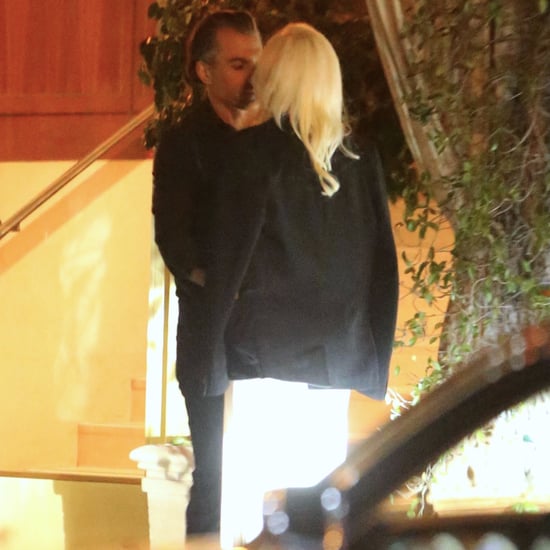 Lady Gaga Kissing Her New Boyfriend Picture March 2017