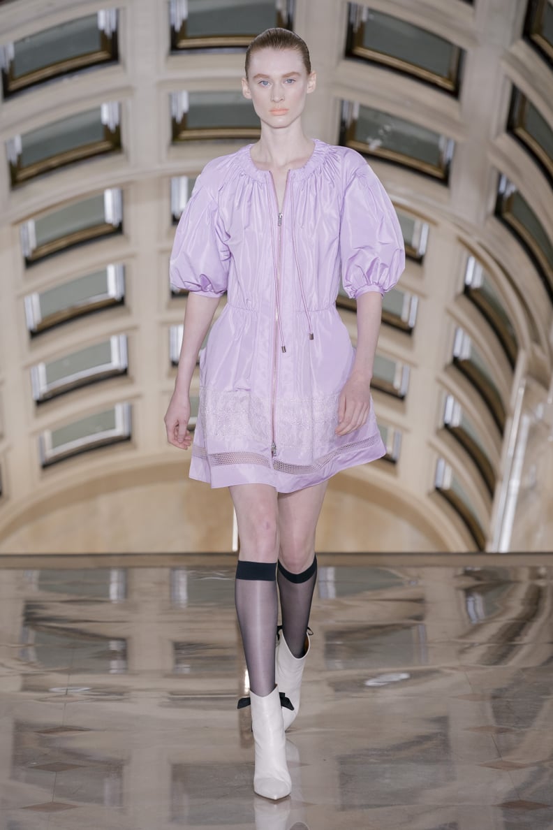 Puffy Sleeves on the Self-Portrait Runway at New York Fashion Week