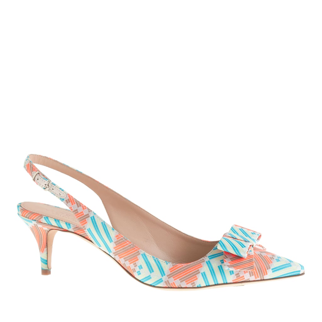 J.Crew Slingback Kitten Heels