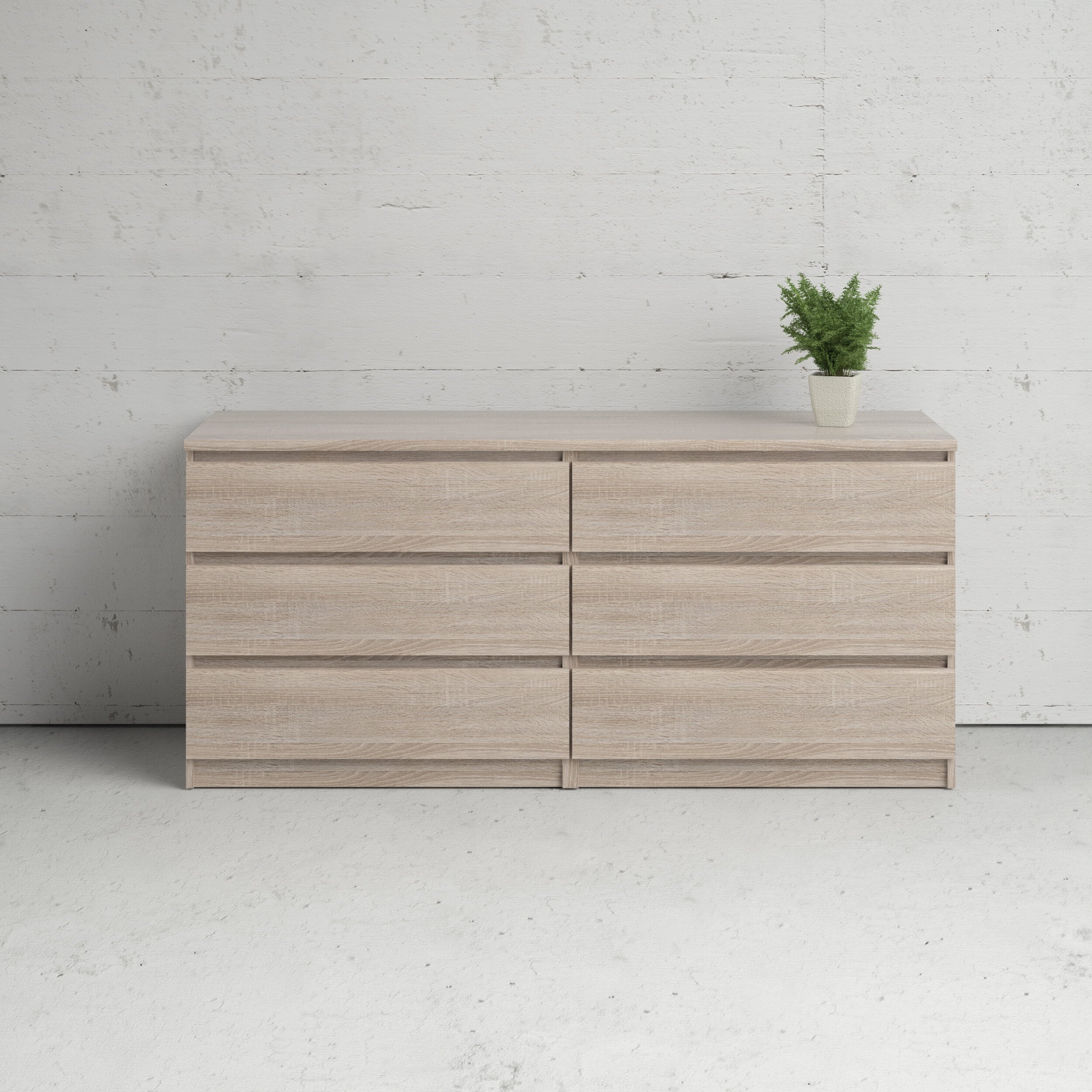 Kepner 6 drawer double store dresser zipcode design
