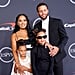 Ayesha Curry and Stephen Curry With Daughters at ESPYs 2022