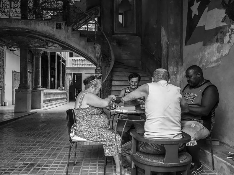 Dominoes in Havana