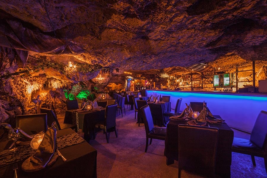 Cave Restaurant in Playa Del Carmen