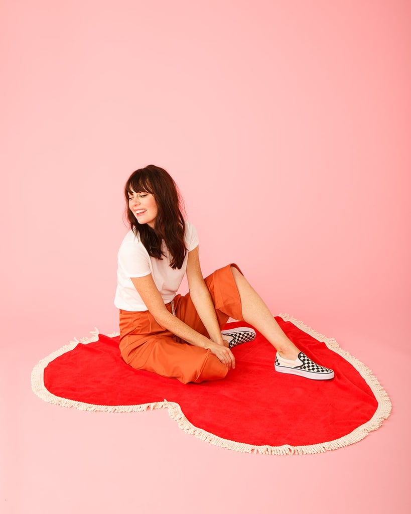 All Around Giant Heart Towel — Sweetheart