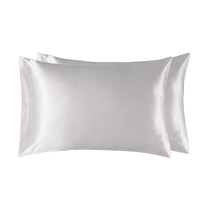 Bedsure Standard Size Satin Pillowcase