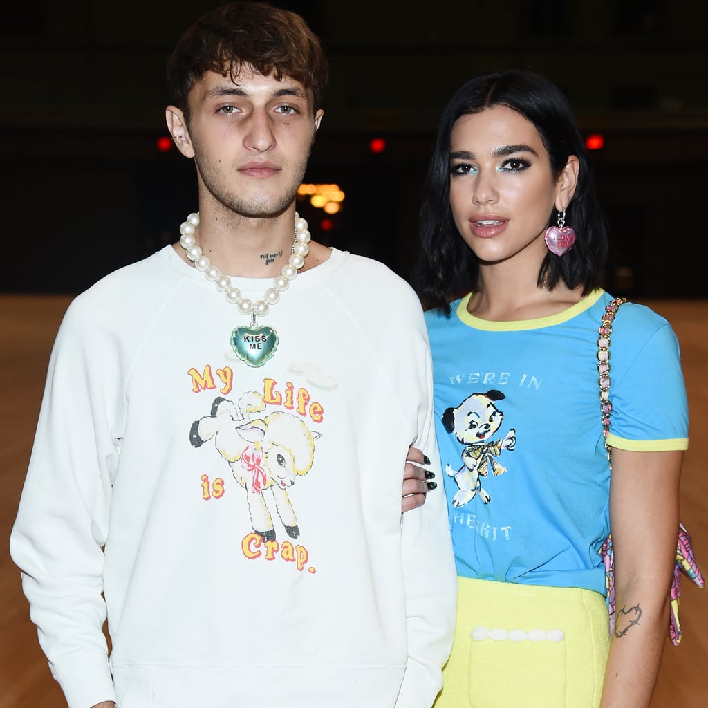 Dua Lipa And Anwar Hadid S Matching Neon Nail Polish Popsugar Beauty Please share with me as i'm trying to become less vibrant with my makeup. anwar hadid s matching neon nail polish