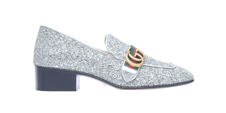 Gucci Glitter Loafers