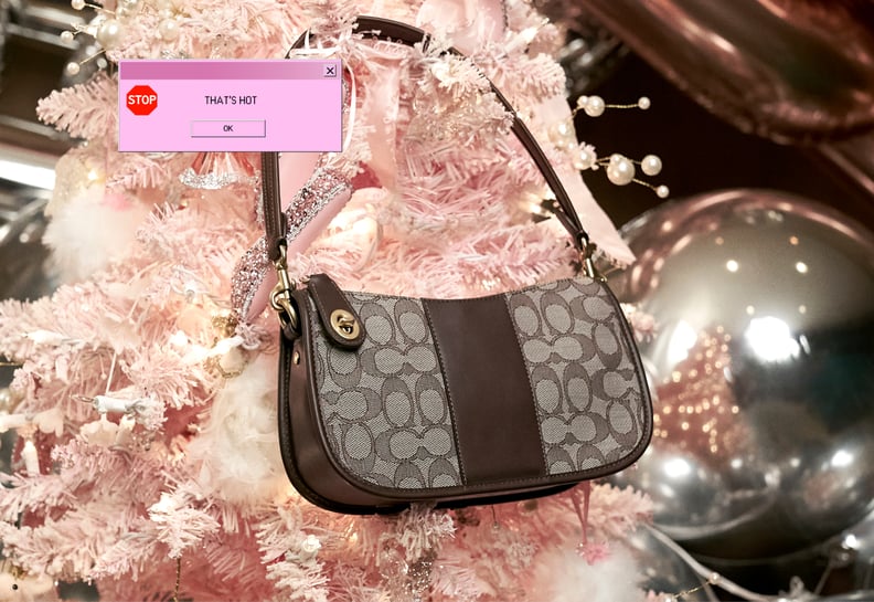 Coach's Holiday Campaign For the Swinger Bag