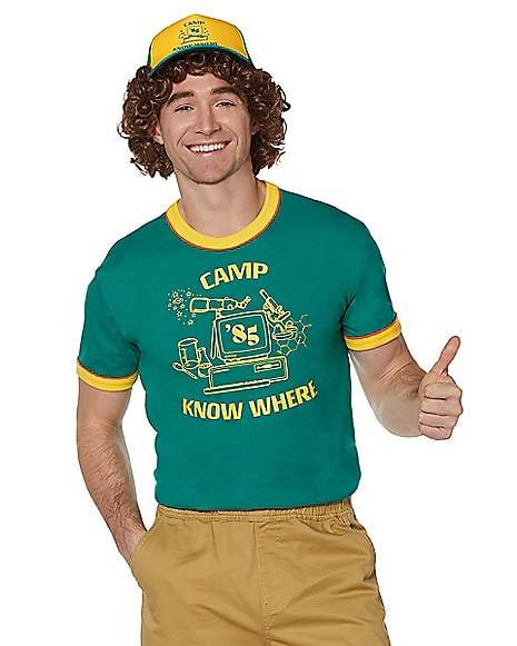 Camp Know Where T-Shirt From Stranger Things