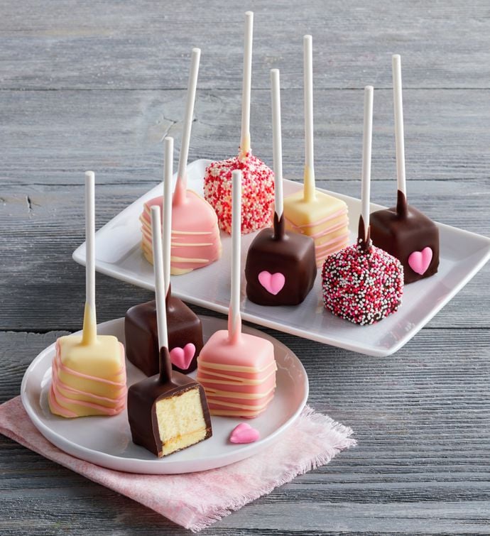 Valentine's Day Cheesecake Pops | Valentine's Day Cake ...