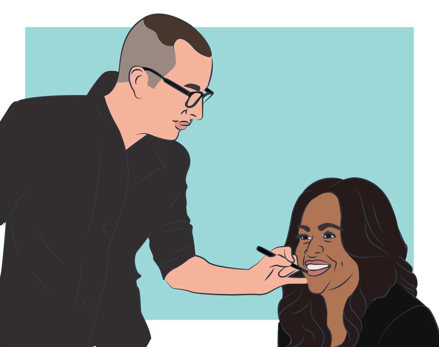 Carl Ray discusses doing Michelle Obama's makeup during her time in the White House