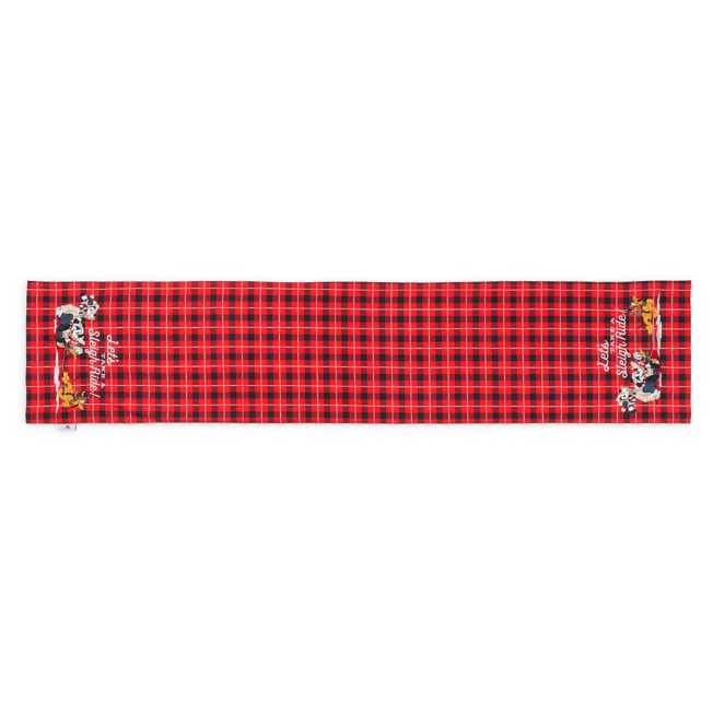 For a Magical Tablescape: Mickey Mouse and Friends Reversible Holiday Table Runner