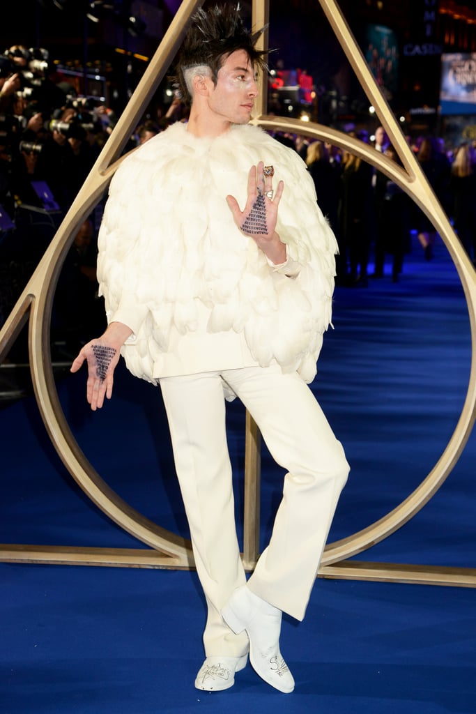 Ezra Miller at Fantastic Beasts 2 London Premiere 2018