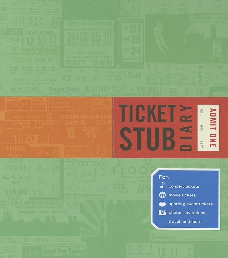 Most Thoughtful Gift For Teens: Ticket Stub Diary