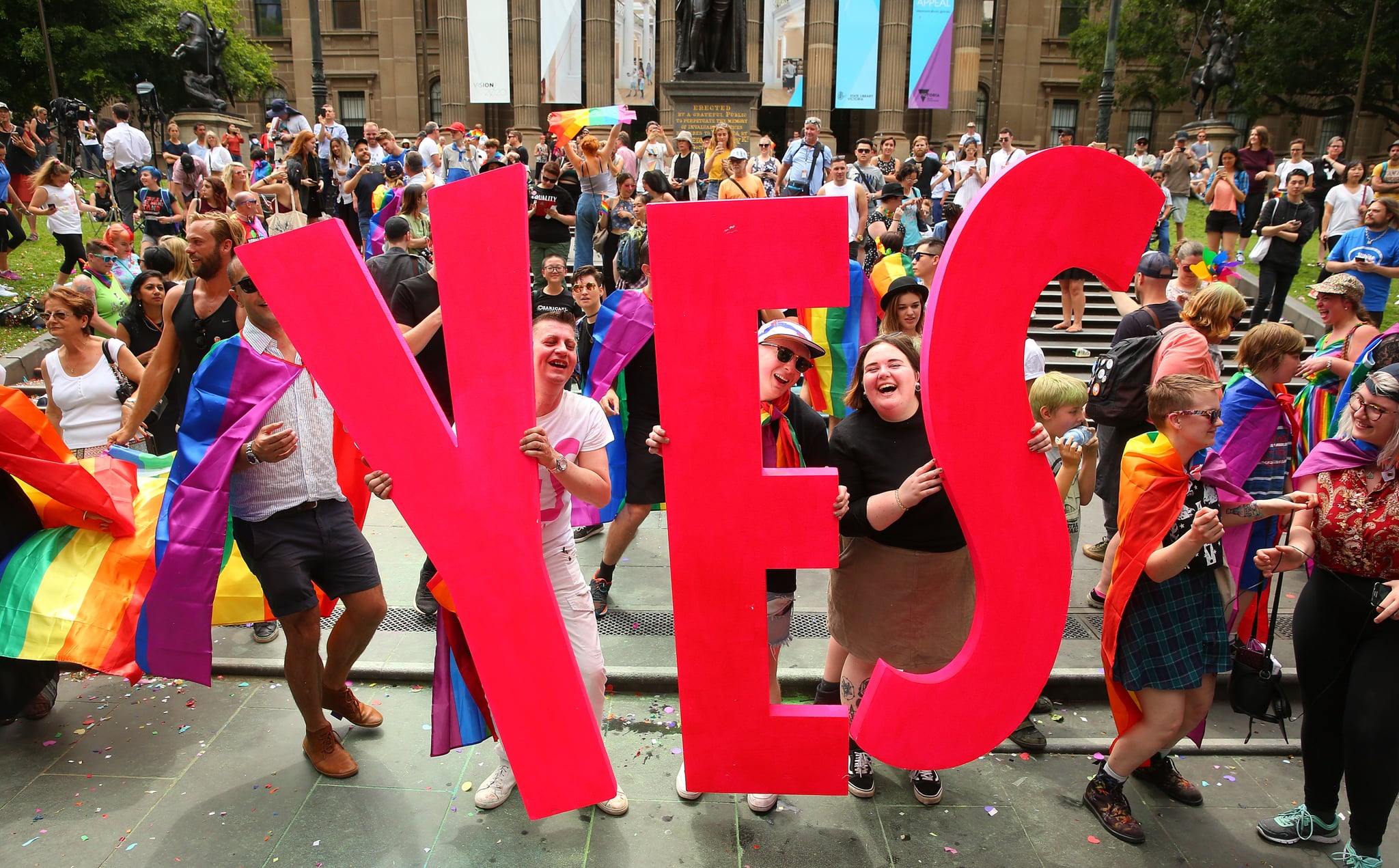 Same Sex Marriage Legalized In Australia December 2017 Popsugar News 9836