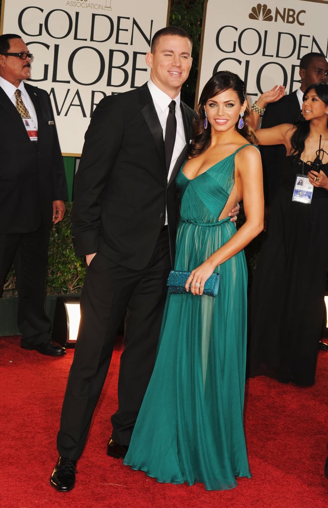 Channing brought Jenna as his date to the 2012 Golden Globe Awards in LA.