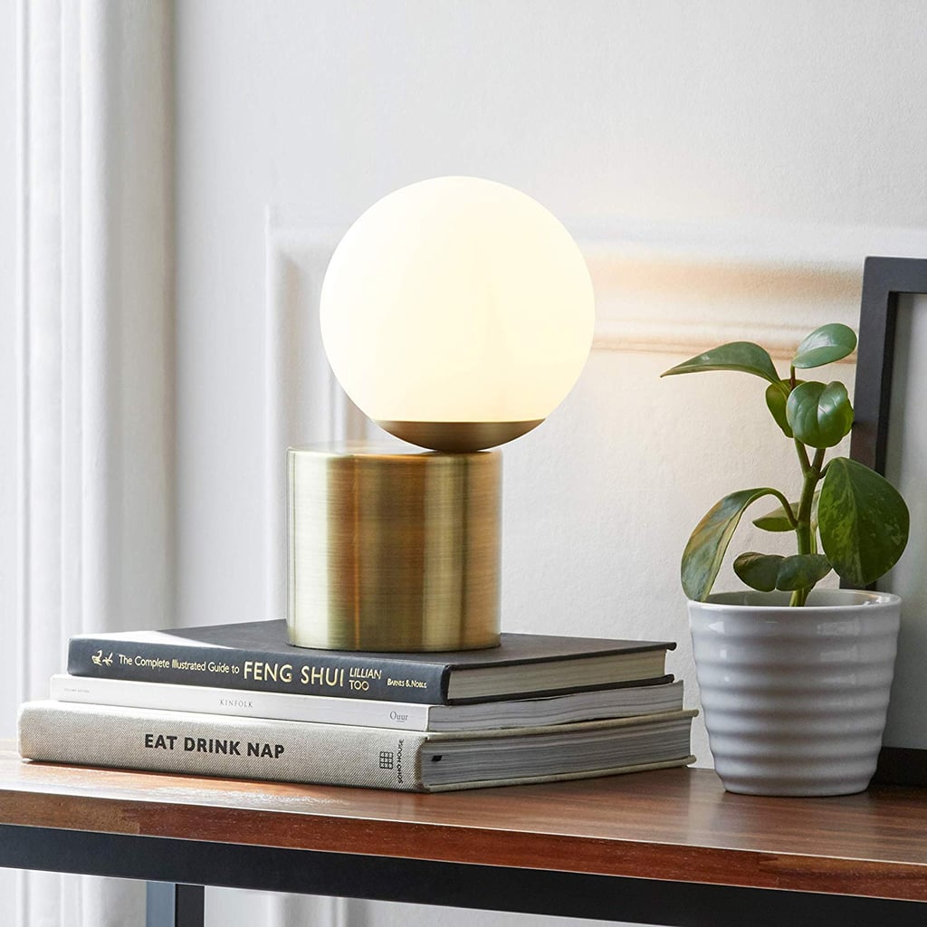 Best Amazon Lamp: Rivet Modern Glass Globe Table Desk Lamp